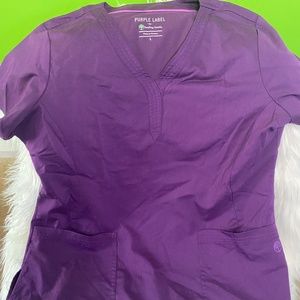 Healing Hands size large scrub top